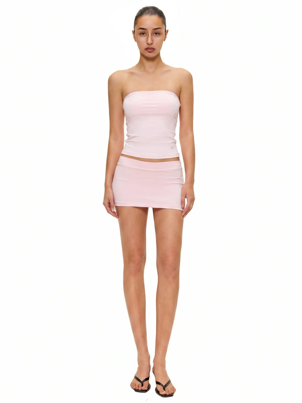 FDR Mini Skort for Women Lakeblue Cami Top | Slim Fit Wrap Skirt with Built-In Stretchy Shorts Double Layer Anti-Exposure for Daily Wear, Light Workout & Tennis Y2K Perfect for Casual Wear Yoga Tennis