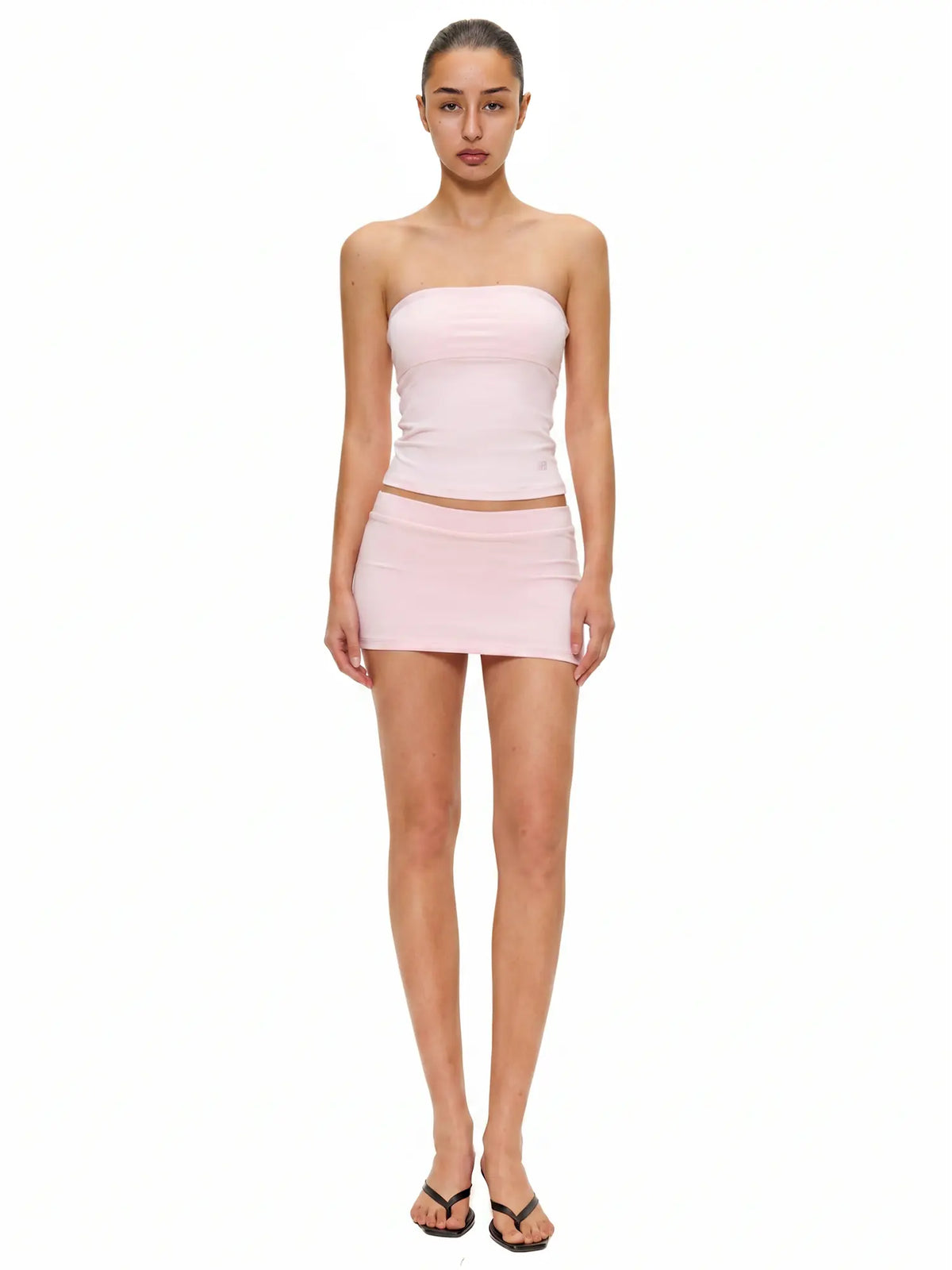 FDR Mini Skort for Women Lakeblue Cami Top | Slim Fit Wrap Skirt with Built-In Stretchy Shorts Double Layer Anti-Exposure for Daily Wear, Light Workout & Tennis Y2K Perfect for Casual Wear Yoga Tennis